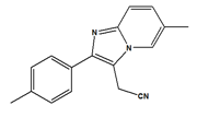 [6-Methyl-2-(4-methylphenyl)imidazo[1,2-a]pyridine-3-acetonitrile]